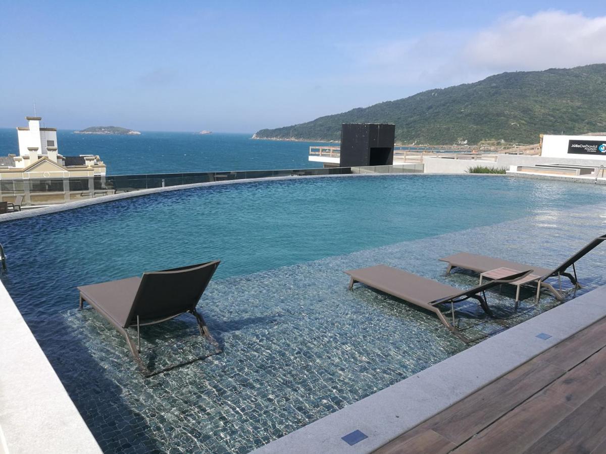 Ea-Apto Com Vista Do Mar Em Praia Dos Ingleses Florianópolis Buitenkant foto